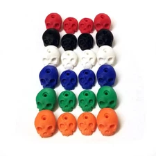 FULLFORCE RC TRAXXAS X-MAXX XMAXX 8S 4 PC SKULL BODY SAVER WASHERS - 6 COLORS!