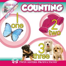 NEW Sing. Play, Learn Counting Padded Board Book  CD - Preschool 123s Numbers
