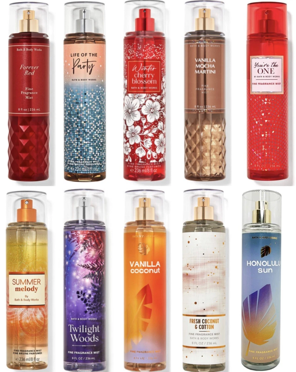 Bath & Body Works Fine Fragrance Mist New