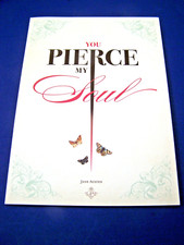 NEW Vintage YOU PIERCE MY SOUL Jane Austen GREETING CARD & ENVELOPE Blank Inside
