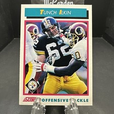 1992 Score Tunch Ilkin #450 Pittsburgh Steelers