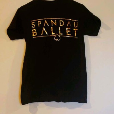 Hot Spandau Ballet band Black CottonShirt 1side All Size BT761