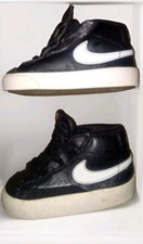 Nike Blazer Mid '77 TD Black Suede DA4088-002 Toddler Size