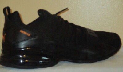MEN'S PUMA CELL REGULATE DIGI PUMA  BLACK-ASPHALT ORANGE   SHOES 11.5