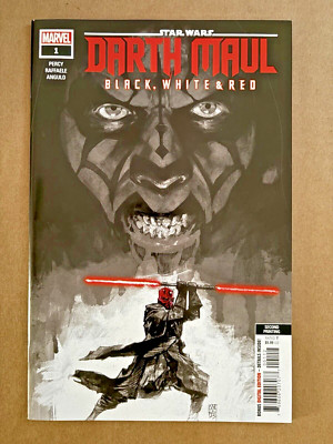 Star Wars Darth Maul: Black, White & Blood #1K 2nd Print High-Grade Marvel NM+