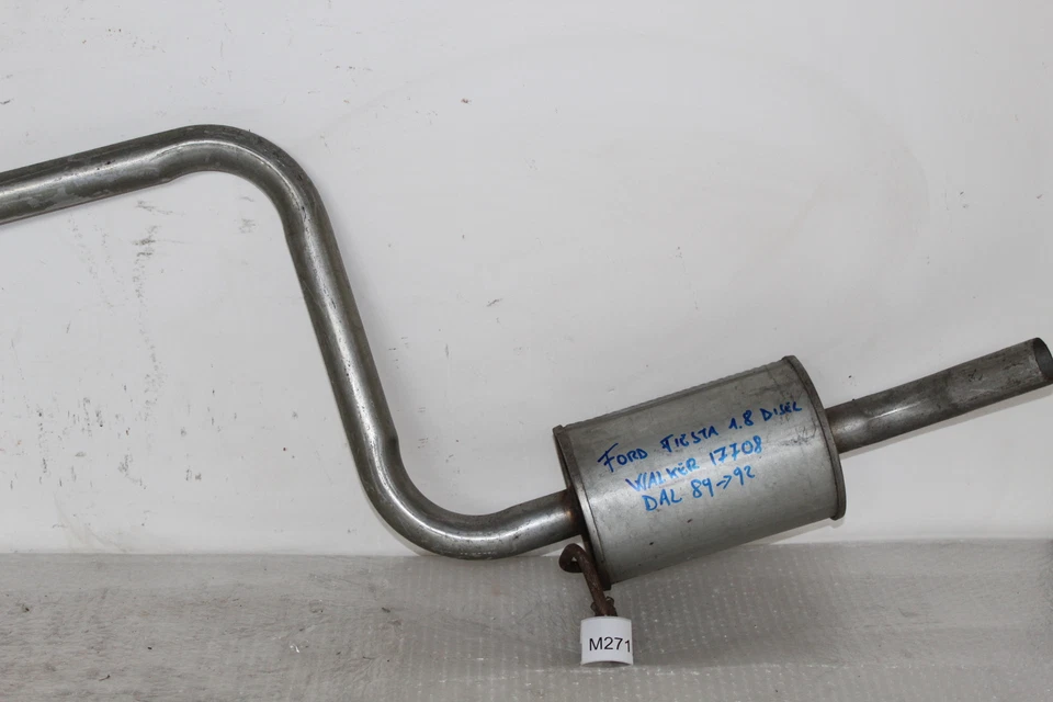 Silencer Middle for Ford Fiesta 1.8D 44 Kw 1/1991 - 10/1995 - Image 2 of 3