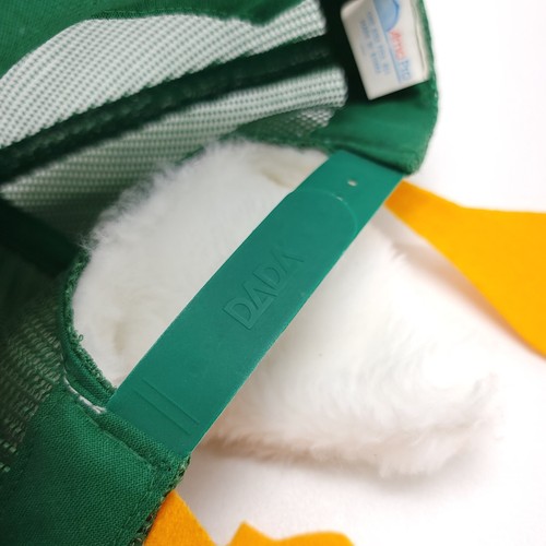 Vintage Duck Plush Hat Cap Green Hunting Outdoor Dad Trucker Rope Mesh Ama Pro - Picture 10 of 10