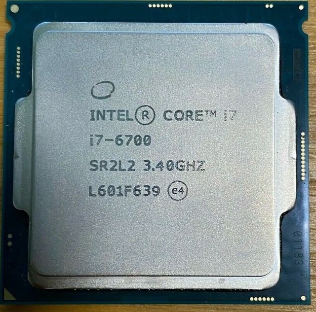 Intel Core I7 6700 3 40 Ghz Quad Core Bx80662i76700 Processor For 