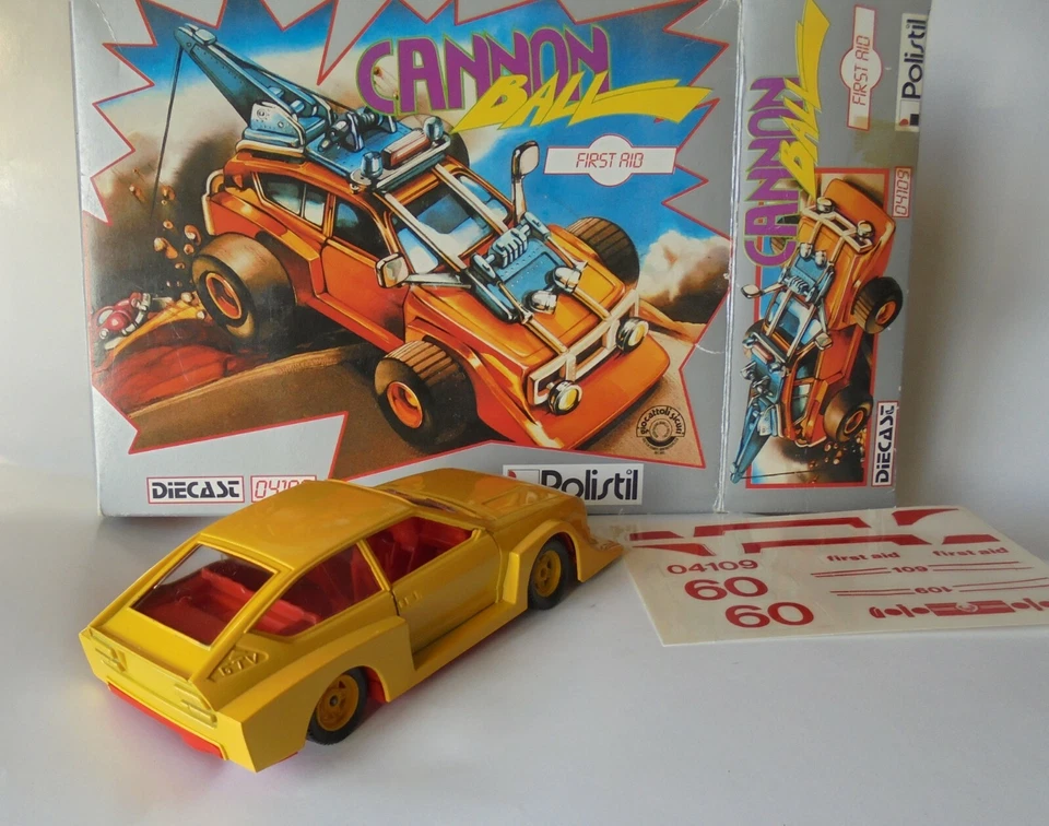 Alfa Romeo Alfetta GTV Cañón Bola Primeros Auxilios 1/25 Diecast Polistil Como Nuevo Perfecto Foto 4 de 4