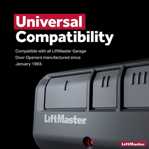 Liftmaster 893MAX Universal 3 Button Remote Control Garage Door Opener-pack of 6