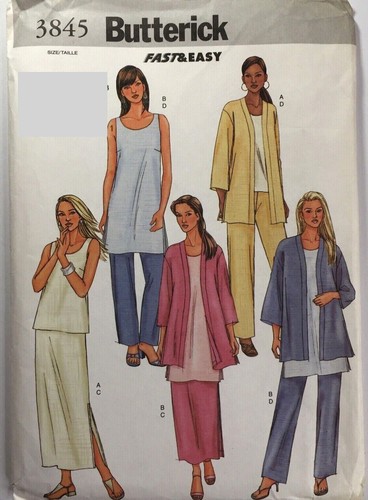 Patron Butterick 6878 pantalon de styliste femme, taille 44-50, en français | Tissus Hemmers