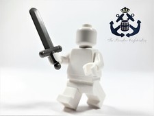 LEGO 1980s / 1990s Castle Dark Gray Weapon Sword 3847 For Knight Minifigure