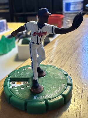 BRANDON PHILLIPS 2004 TOPPS MLB SPORTSCLIX GAME PIECE CLEVELAND INDIANS 2B GREEN