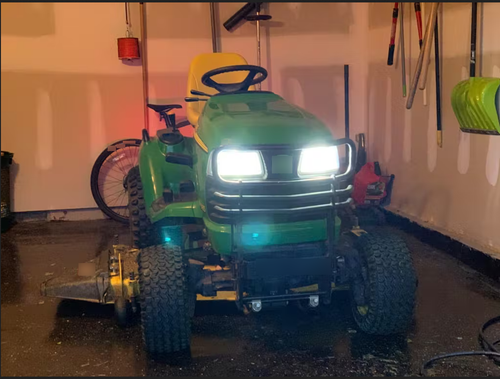 Für John Deere D100 D110 D120 D125 D130 D140 D150 D160 D170 15LED Scheinwerfer Lampe - Bild 14 von 16