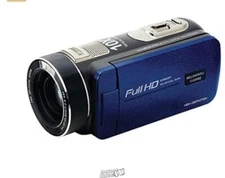 Bell + Howell 24MP 10X Optical Zoom 12X Digital Zoom Camcorder Blue DV20HDZ