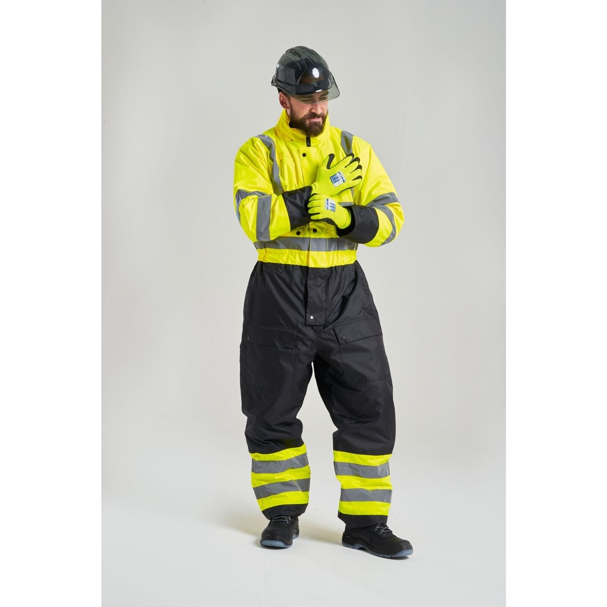 Portwest S485 Hi Vis Reflective Waterproof Hooded Contrast Safety