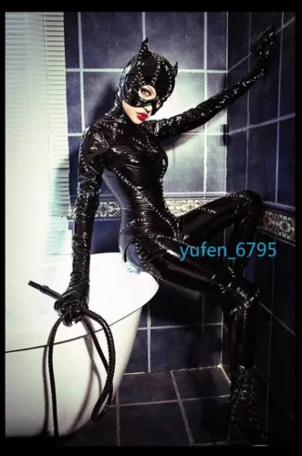 Batman 2022 Catwoman Cosplay Costume Selina Kyle Outfit Jumpsuit For Halloween - Bild 9 von 13