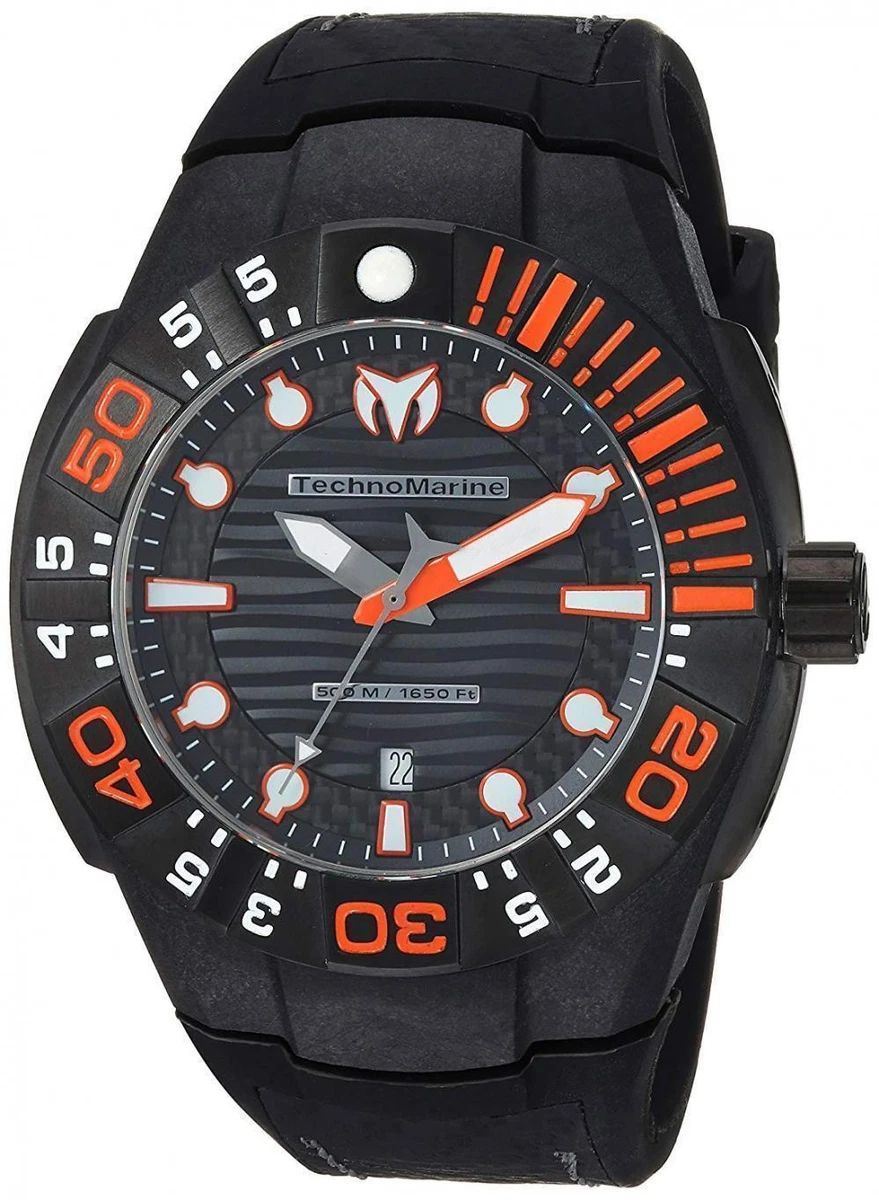 Technomarine men's black reef best sale watch
