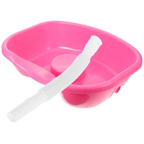 Household Shampoo Bowl for Elderly Disabled Plastic Reusable Hair Washing Basin