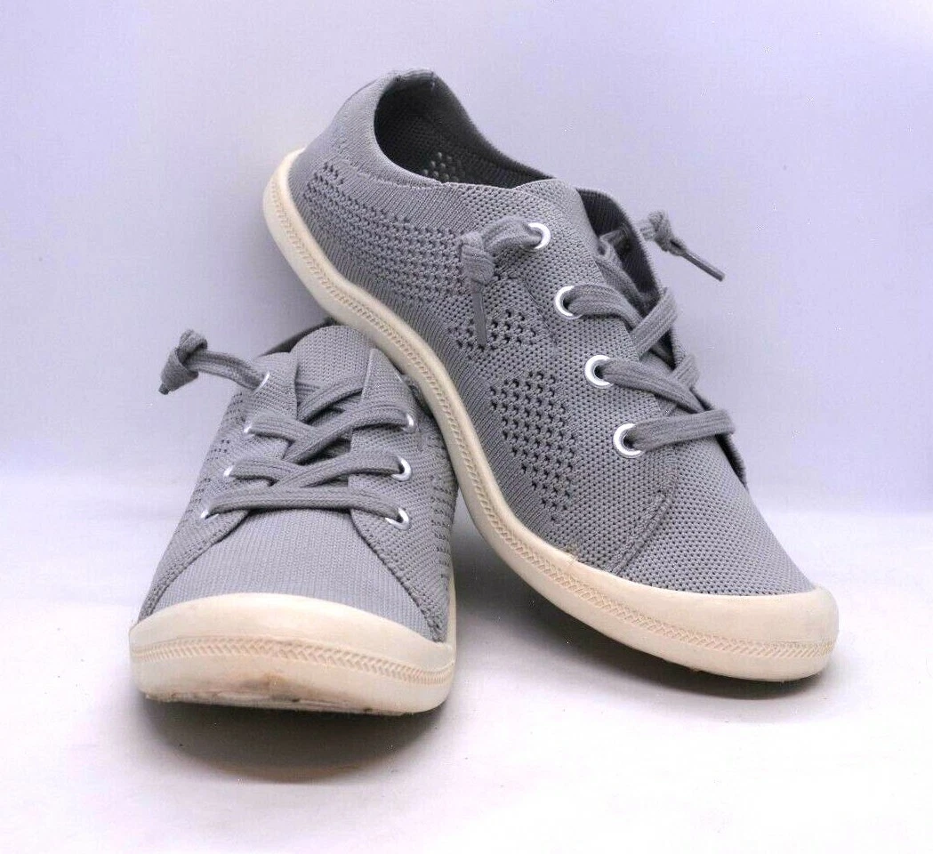 Madden Girl Womens Barby K Mesh Knit Lace Up Low Top Sneakers US 9