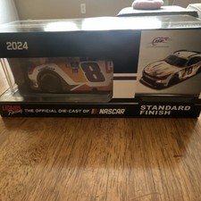 Sammy Smith 2024 NASCAR #8 Pilot Flying J Autographed 1:24 Die-Cast Car