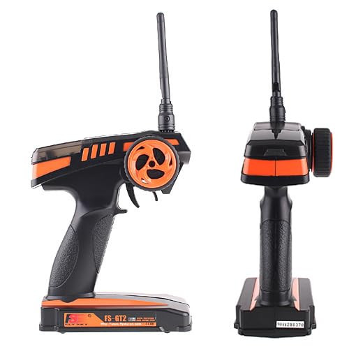 Transmisor RC Flysky FS-GT2 con receptor FS-GR3E, 2,4 GHz 2 canales de radio C... - Imagen 7 de 9