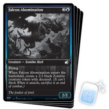 FALCON ABOMINATION X4 Innistrad: Double Feature DBL Magic MTG MINT CARD