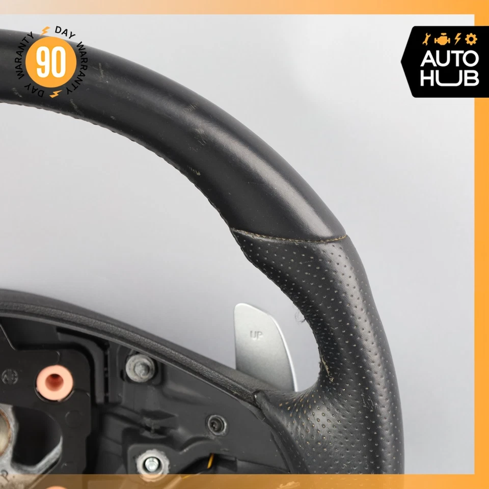 09-11 Volante Mercedes W164 ML63 AMG con palancas de cambio negro OEM Foto 3 de 4