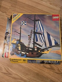 Vintage LEGO: Caribbean Clipper (6274) 95% Complete With Box & Instruction