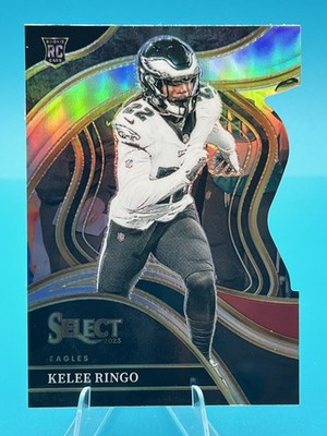 2023 Panini Select Kelee Ringo Club Level Red & Black Prizm Die Cuts RC #245