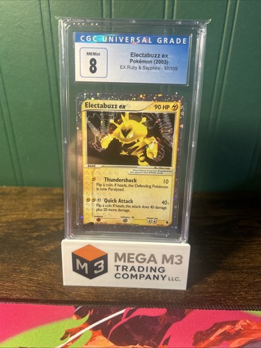 Electabuzz ex graded CGC 8 for sale on eBay