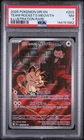 2025 POKEMON DRI EN-DESTINED RIVALS ILLUSTRATION RARE TEAM ROCKET'S MEOWTH PSA 7
