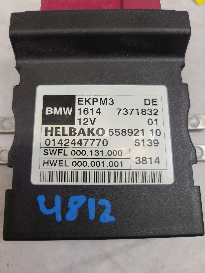 Chasis ECM bomba de combustible cuarto interior derecho compatible con BMW 640i 604575 12-19 Foto 2 de 4