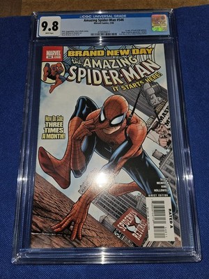 Amazing Spider-Man #546 CGC 9.8 1st Mister Negative Marvel 2008 Top Pop