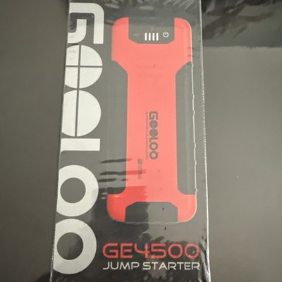 GOOLOO 4500A Peak Car Jump Starter GE4500 Battery Charger Power Bank 12V Booster