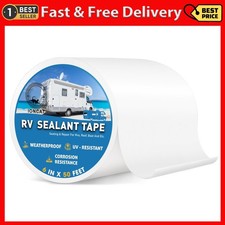 RV Roof Sealant Tape, 6 Inch X 50 Feet RV Repair Seal Tape for Camper Trailer