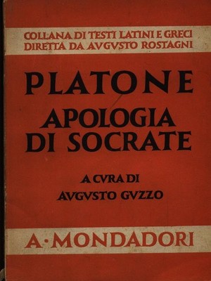 APOLOGIE DES SOKRATES ERSTE AUSGABE PLATON MONDADORI 1939