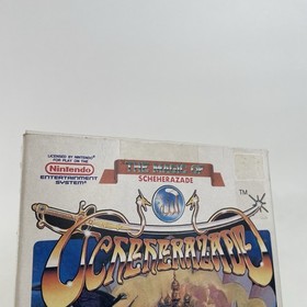 🔥MAGIC OF SCHEHERAZADE (Nintendo, 1989) Complete CIB Box Game RPG MAP NES🔥