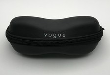 New Authentic Vogue Medium Black Glasses Case Only