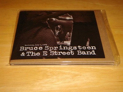Springsteen LIVE 7/1/1978 Berkeley CA 3CD Darkness On The Edge Of Town Tour NEW