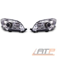 2X Scheinwerfer L+R H7/H7 Halogen Set Mit Stellmotor FÜR Skoda Fabia 2 Roomster
