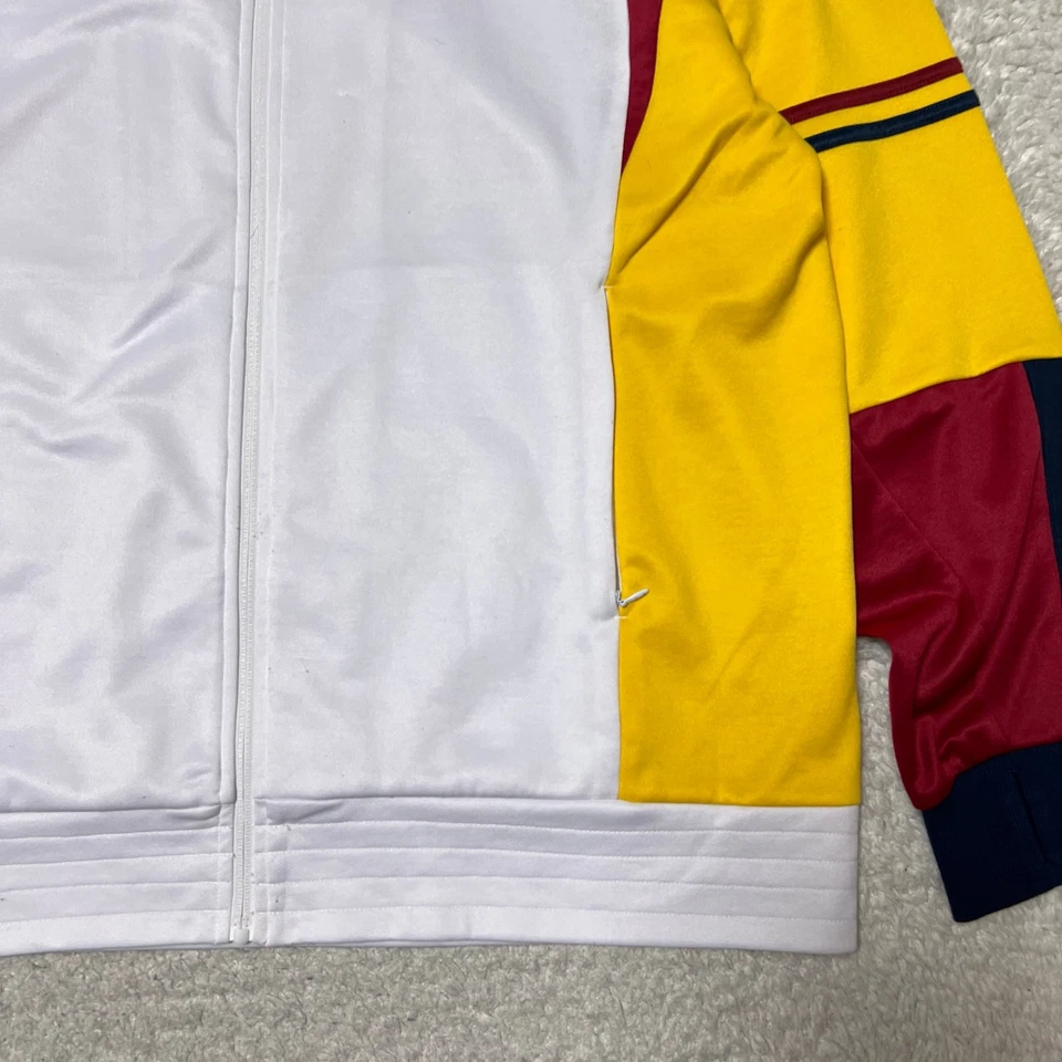 Sergio Tacchini Track Jacket Mens 2XL XXL White Full Zip Performance Casual - Image 2 of 4