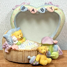 Dickson Figure Baby Photo Frame Vintage 2003 Resin