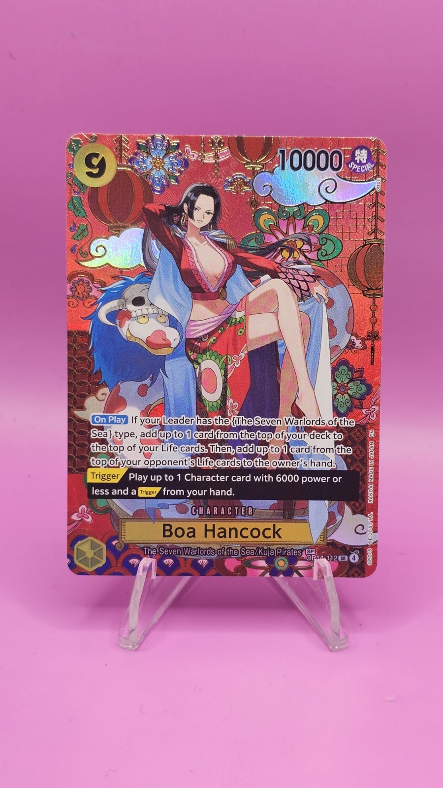 One Piece Boa Hancock - OP14-112 (SP) The Azure Sea's Seven OP14 English
