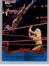 2018 Topps WWE Women's Division Evolution Blue Parallels Pick From List