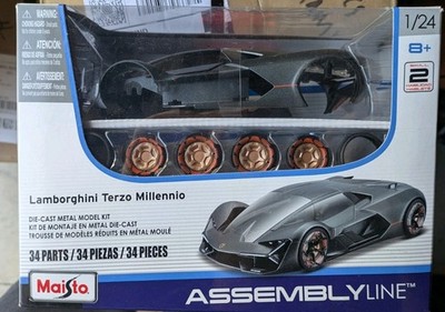 Maisto 1:24 Lamborghini Concept EV ''Terzo Millennio'' Die Cast Car Kit (MIT) #2