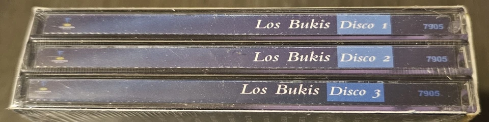LOS BUKIS 3 CDs Pack Versiones Originales 45 Exitos - Image 3 of 3