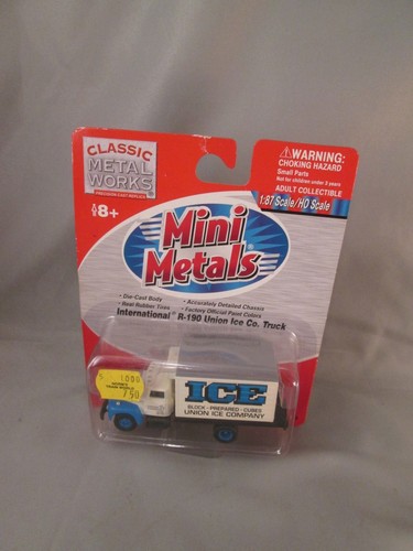 Camión Mini Metals escala 1:87/HO International R-190 Union Ice Co 30172 sellado GD | Zustand: New