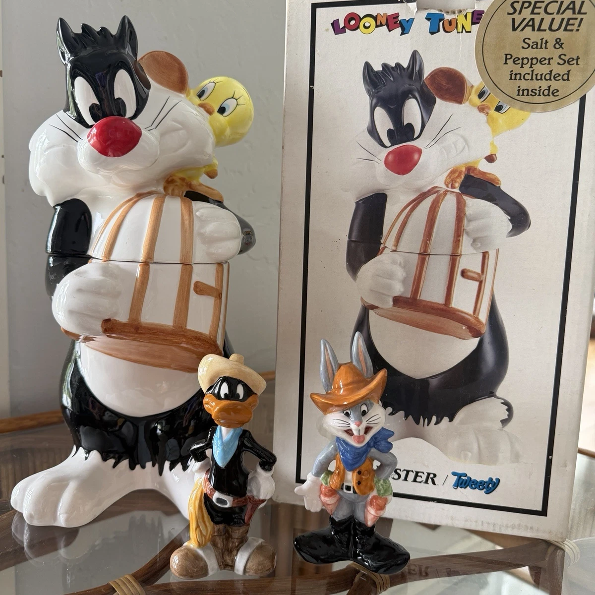 Sylvester Tweety Cookie Jar for sale | eBay