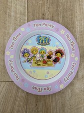 Fifi and the Flowertots Plate Kids Melamine Plate Pink 2007 tea party tea time  